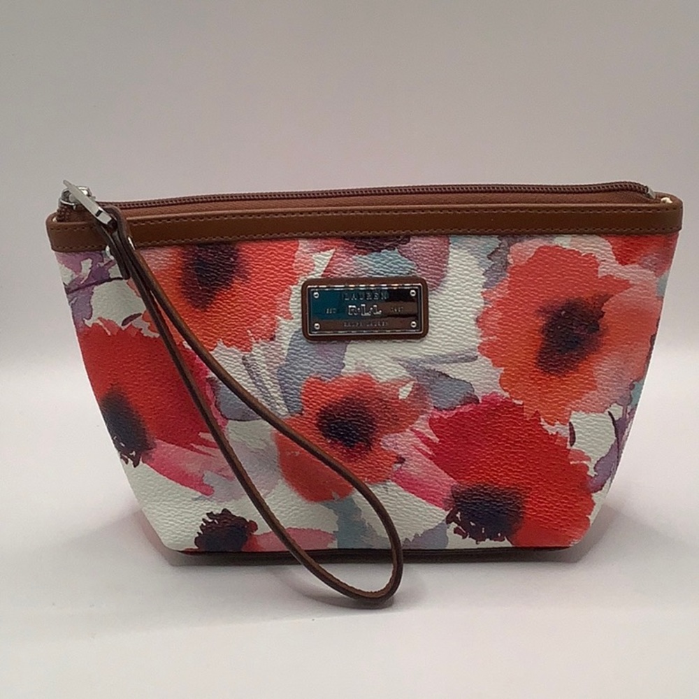 Lauren Ralph Lauren Floral Wristlet